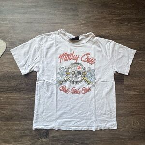 White Graphic Motley Crue T-Shirt